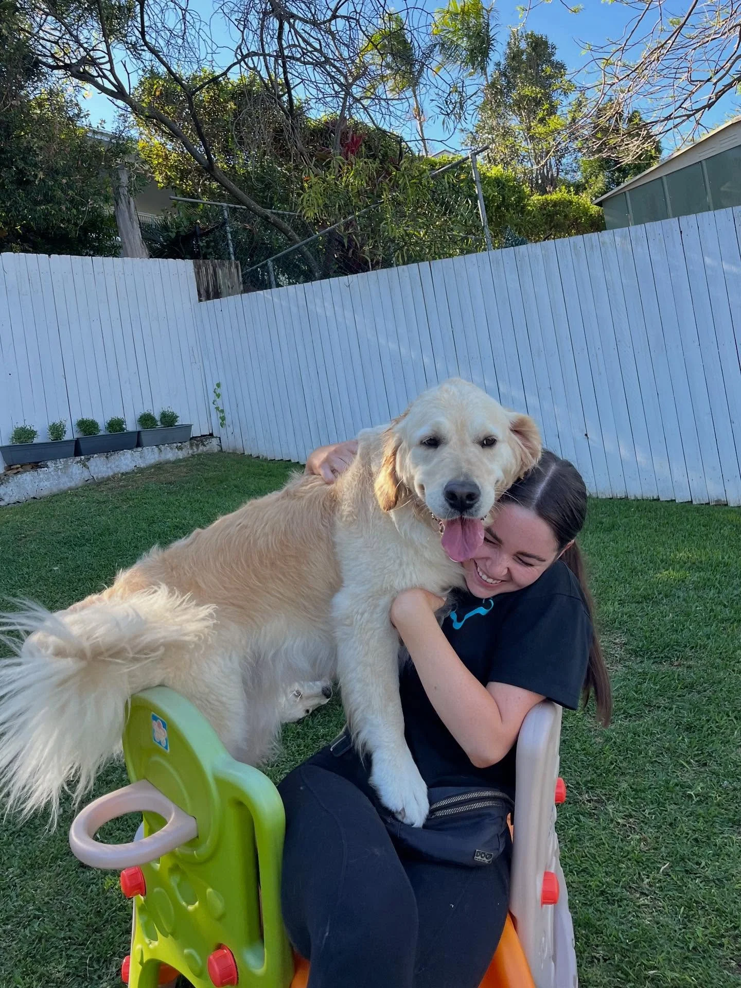 There&rsquo;s no love quite like a Millie bear hug 🧸🤎