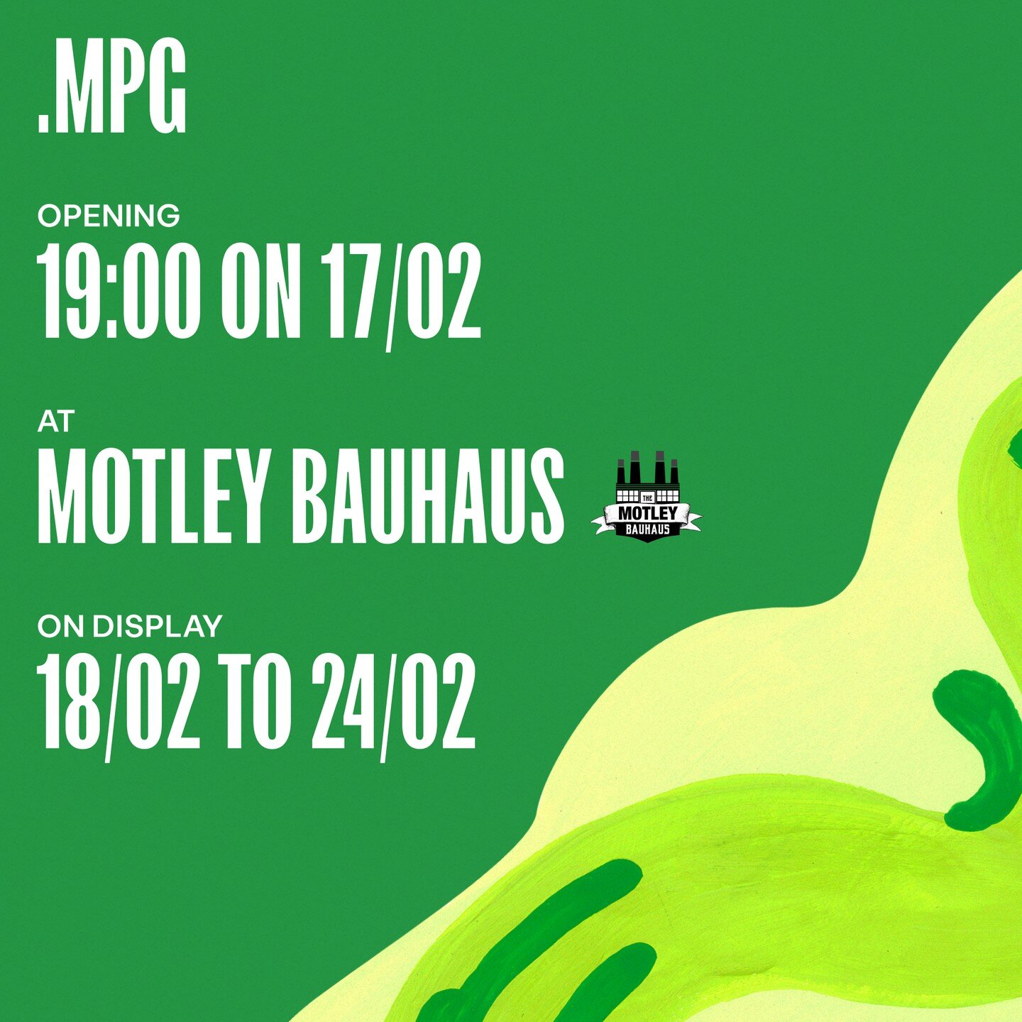 ANNOUNCEMENT!!! 
 
A self-titled first show by the .mpg trio, myself, Luke D. King (@pkingas) and Ravi Vasavan (@movas.xyz) at the @motleybauhaus 
 
Our first show together is an exploration of our coming together, the contrasts and similarities of o