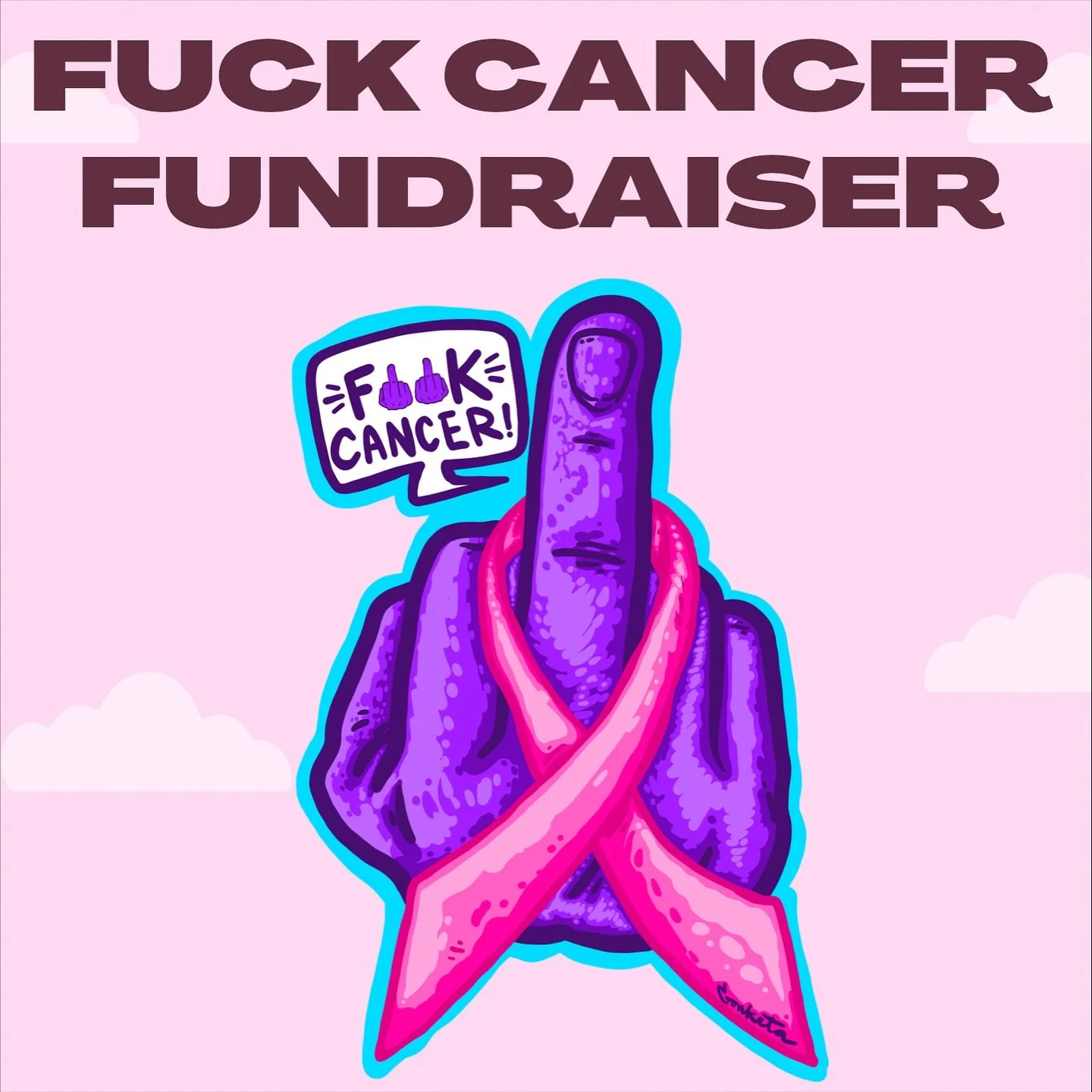 FK CANCER! 💥

Save the date: 
29th November at Honey Bones Gallery, 46 Trafford St, Brunswick, 11am to 3pm.
We&rsquo;re shaving it all off (yes, even mine), firing up the BBQ, showcasing donated art, and hosting live performances and stalls to suppo