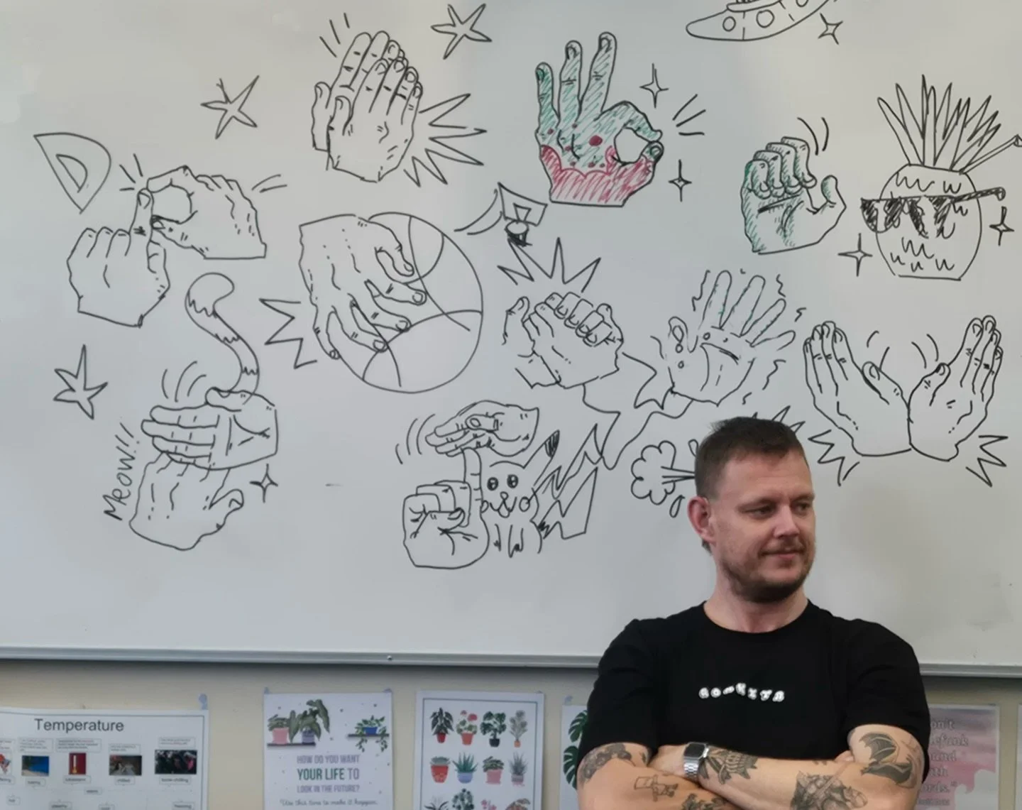 More snaps from the workshop in Perth!
Want a workshop at your school, home, or at the studio? 
Dm or email me! ✌️
.
.
.
.
.

#gonketa #artworkshop #artforall #perth #deafartist