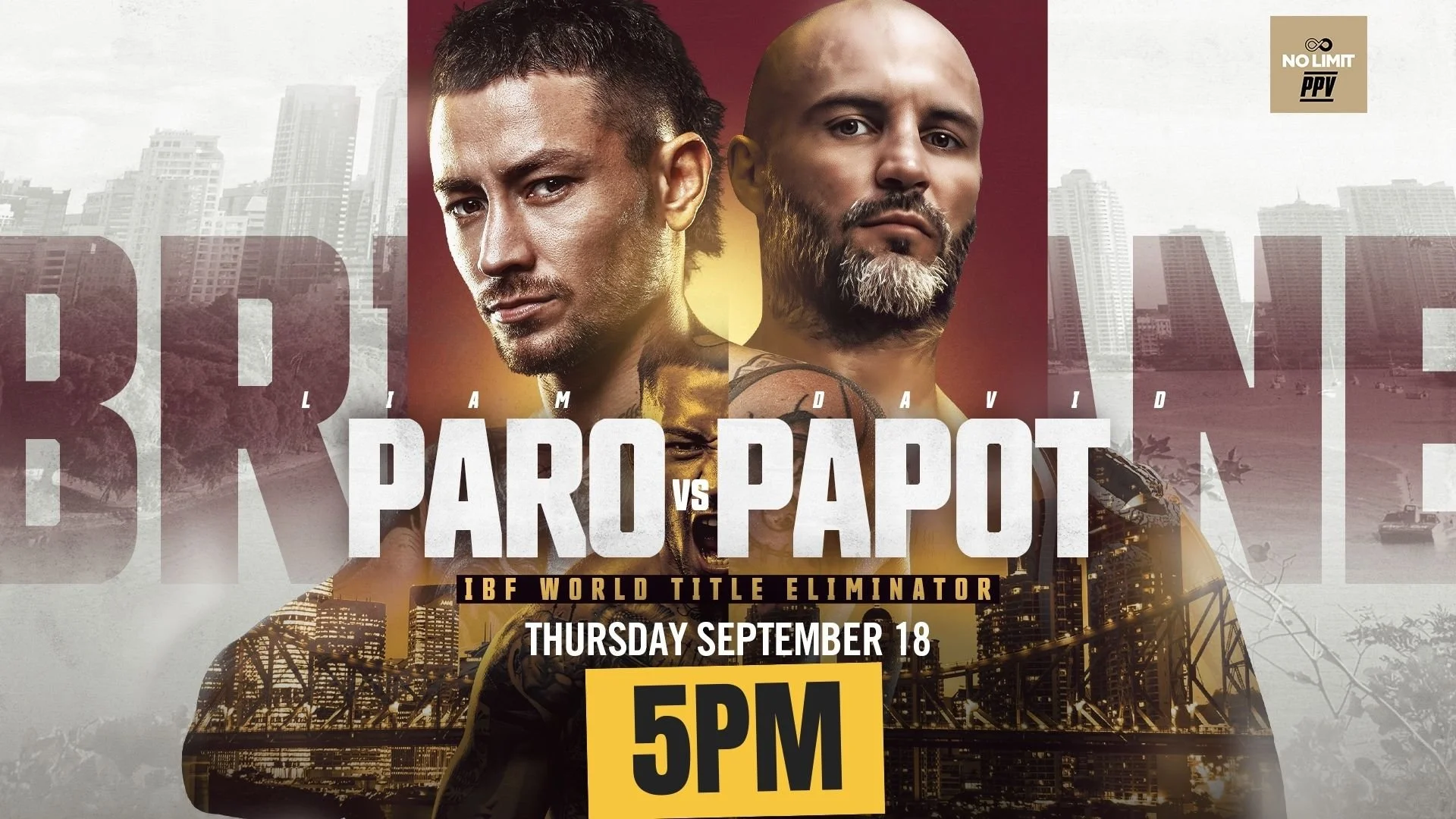 Boxing: Paro vs Papot - Thursday 18 SEP