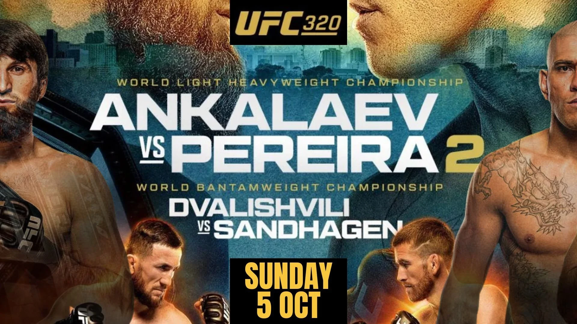 UFC 320: Ankalaev vs Pereira 2