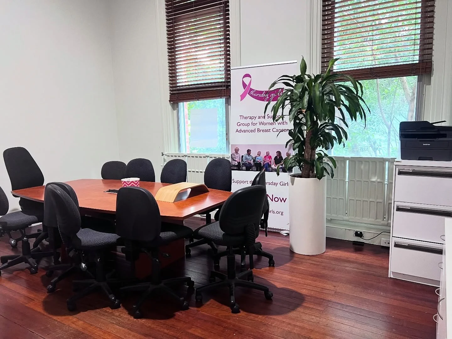Here&rsquo;s our new office in the Queen Vic Women&rsquo;s Centre.

This is where we held our annual planning day on Sunday, and were very pleased to have some of our newer members, board members, facilitators and volunteers represented.

It was very