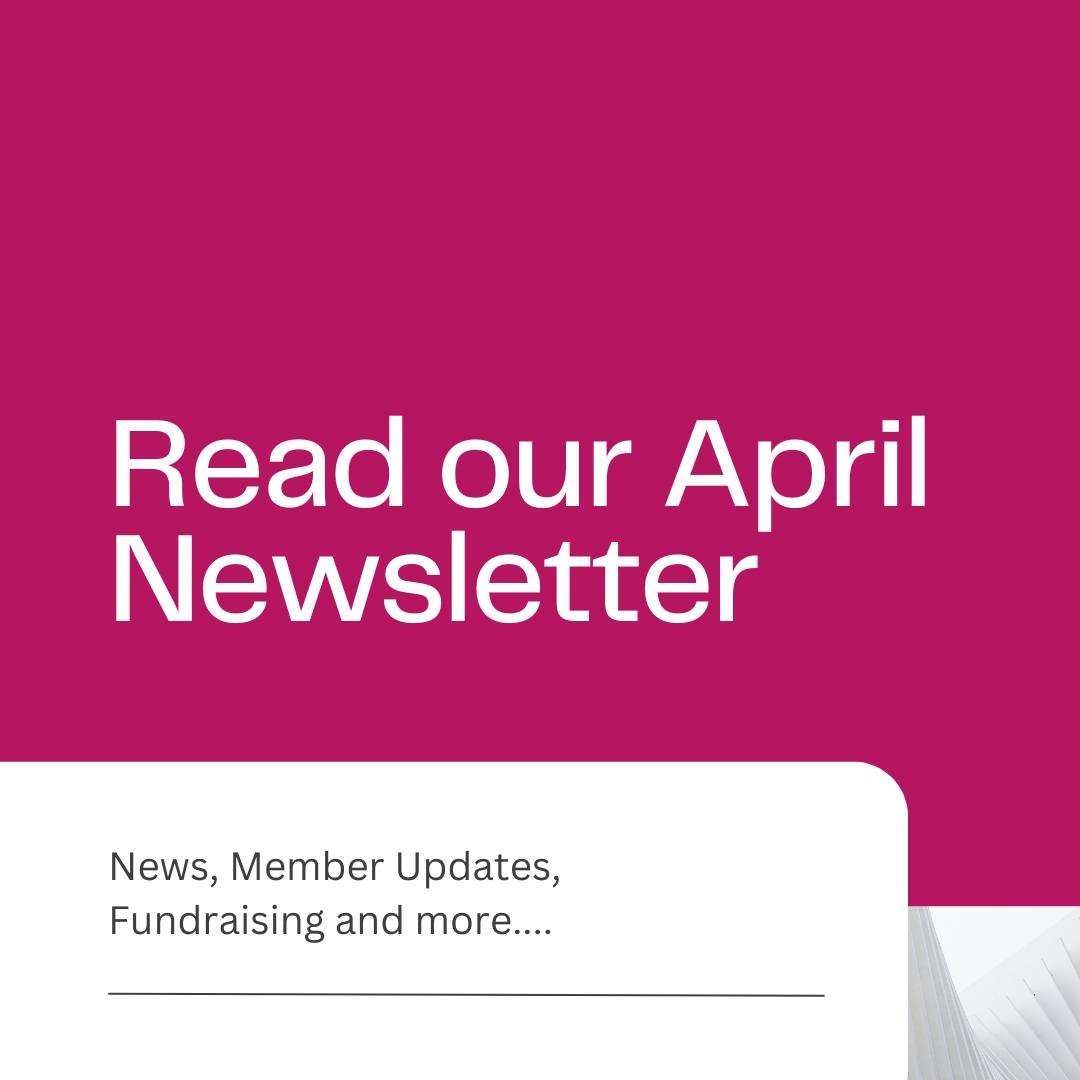 Our April Newsletter is filled with news, member updates, podcasts, partner updates, upcoming fundraising including Run Melbourne and so much more...everything we've been up to.

If you're not receiving our newsletters to your Inbox, you can subscrib