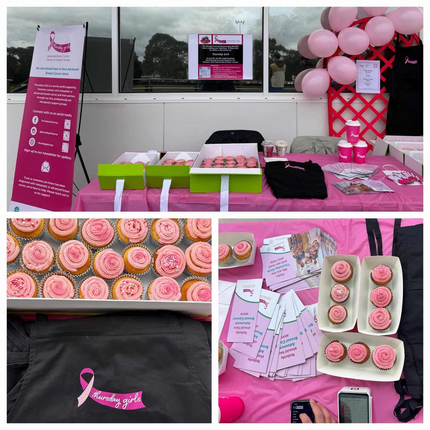 Mother&rsquo;s Day fundraising at Blackburn Footy Club, who have been so supportive over the years!

Our cupcakes, keep cups and aprons were flying off the table and we loved being a part of their Mother&rsquo;s Day celebrations. 

It was a Mother&rs