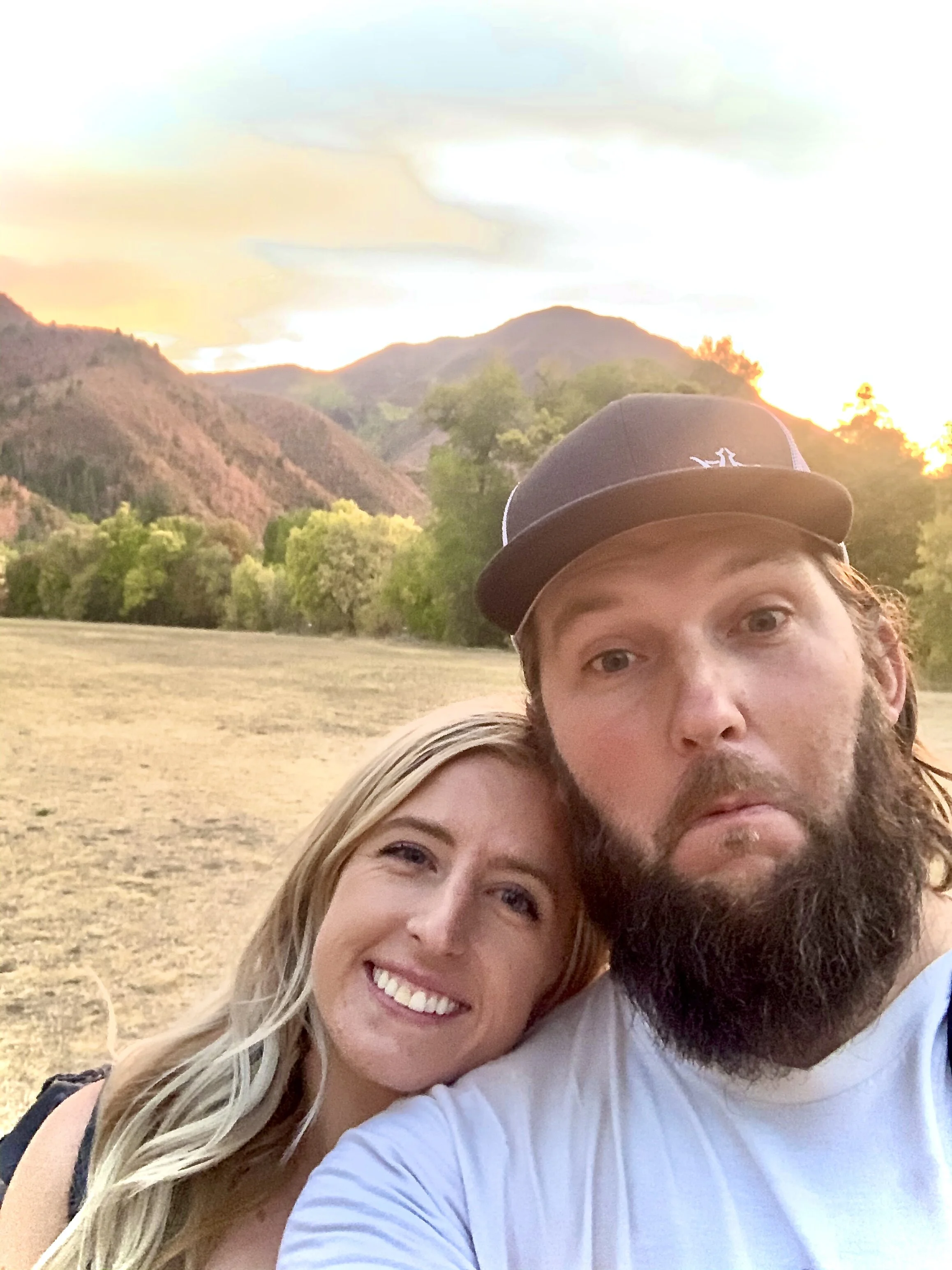 Keith and Chelsea at Jolley's Ranch