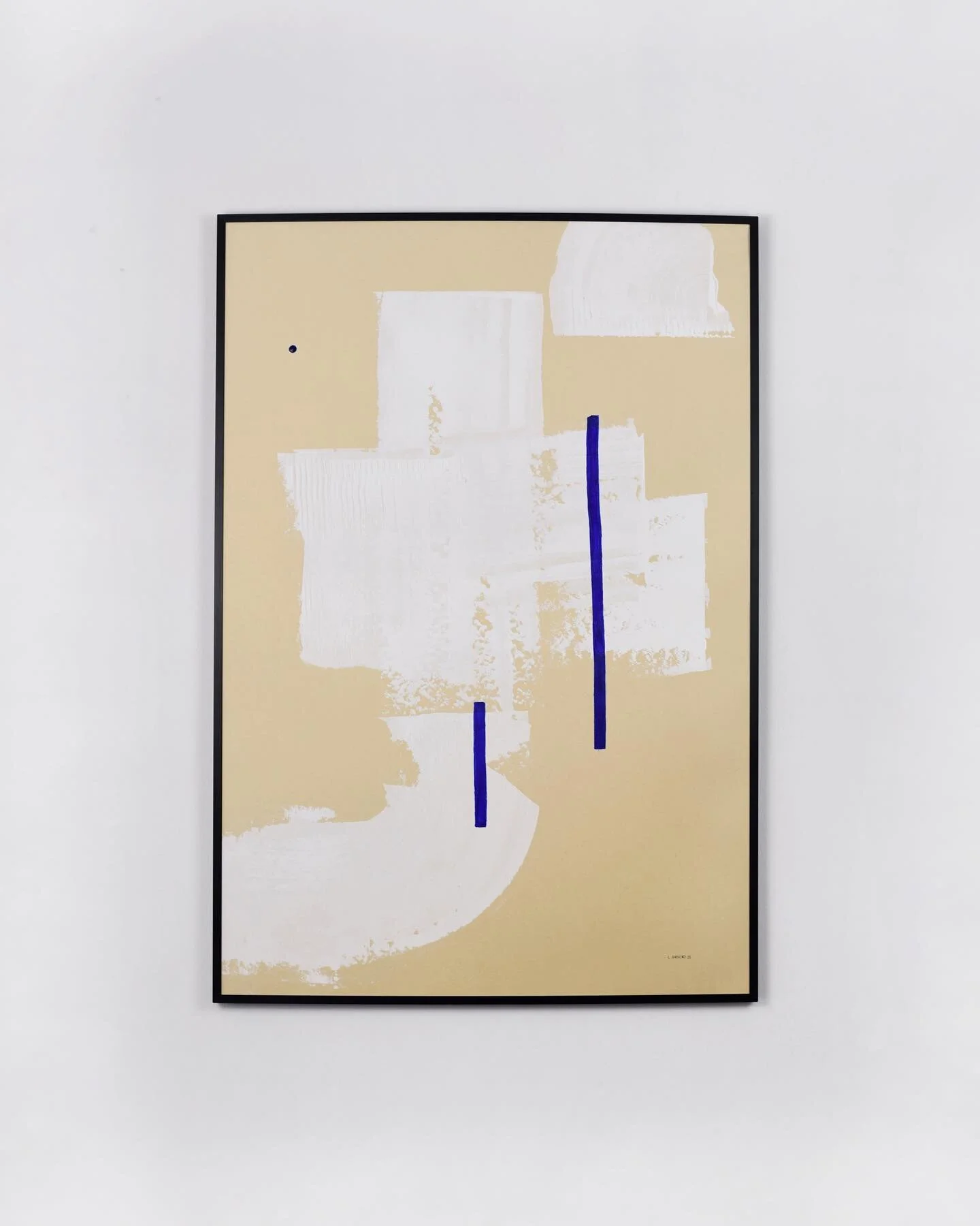 acryl + textured media on cardboard, metal frame, 2021 &mdash;60x90cm

#artexhibition #kunstausstellung #ausstellungfrankfurt #frankfurtart #frankfurtkunst #abstractart #femaleartist #contemporarypainting #minimalism #iiconthewall #ausstellungser&oum