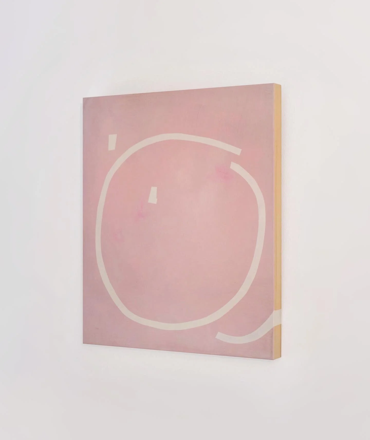 -): lost faces series 
acryl on wood, 2022 &mdash;50x60cm

#studiolh #luiseheide #artforbreakfast #schattenfugenrahmen #frankfurtart #frankfurtkunst #femaleartist #iiconthewall #kunstreel #artreel #artsyreel #abstractart #contemporarypainting #frankf