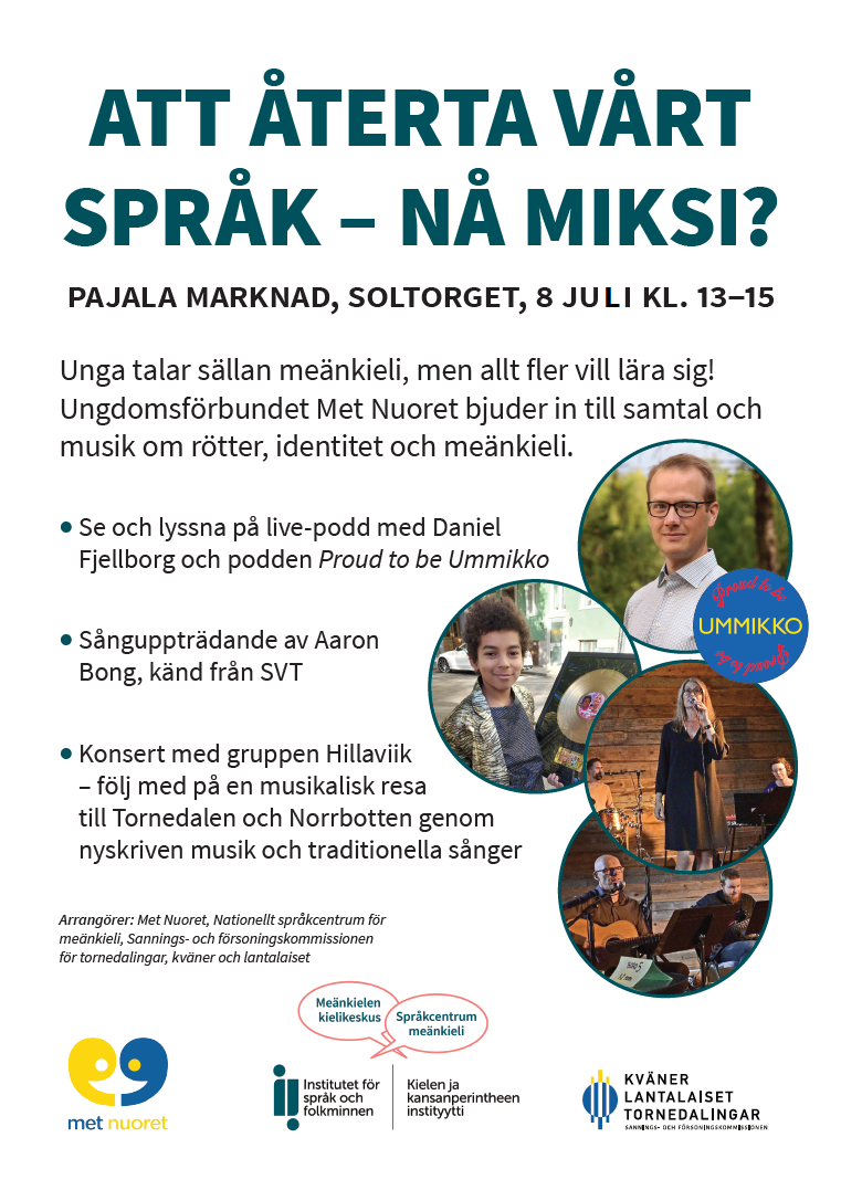 Pajala Marknad: Att återta vårt språk - Nå miksi, varför då? episode artwork