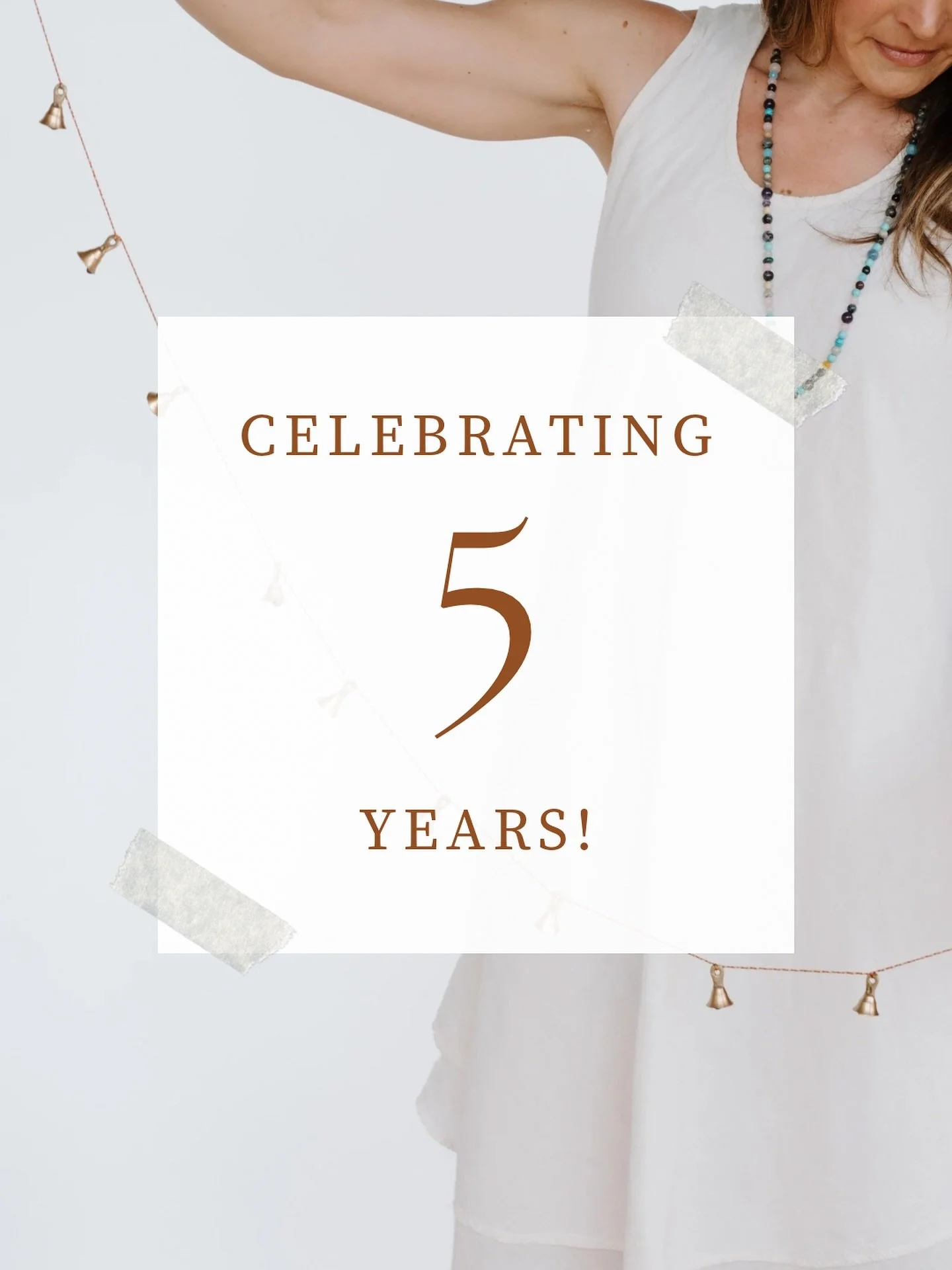 Unfortunately I do love: astrology, numerology, and the symbolism behind things. 

 So as I reached this milestone, I HAD to look into the meaning of the number 5-and no surprise-it feels so aligned with this season of my journey! 

✨ Balance: honori