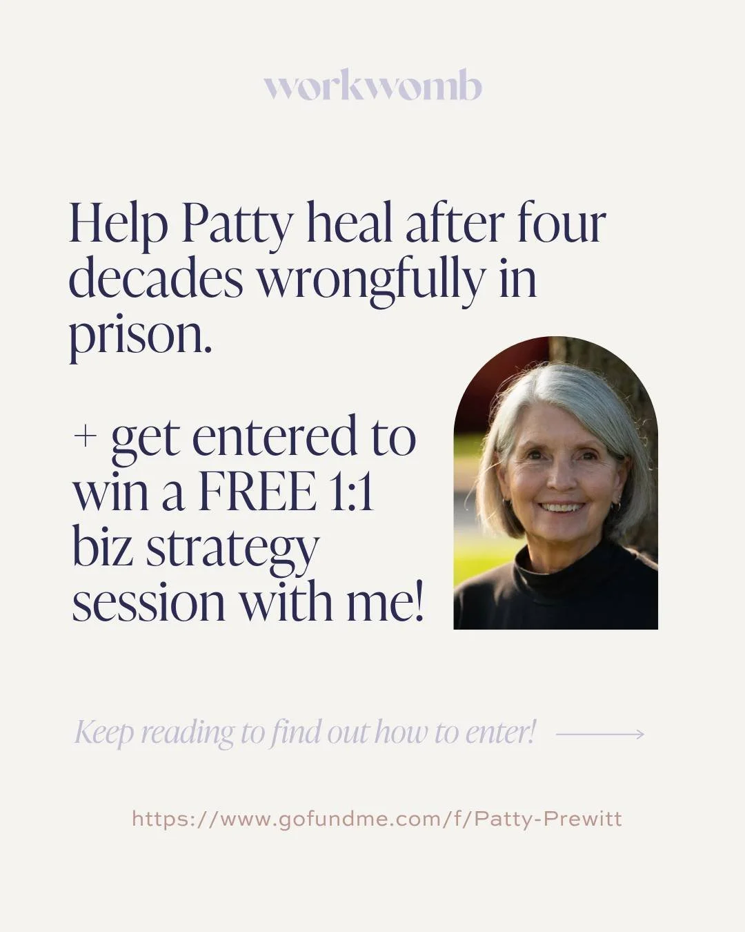 As some of you know, our friend's mother Patricia Prewitt was wrongfully convicted and spent 40 years behind bars. Four decades of her life were taken away from her, for a crime she not only did not commit, but was a rape victim.

Her and her family'
