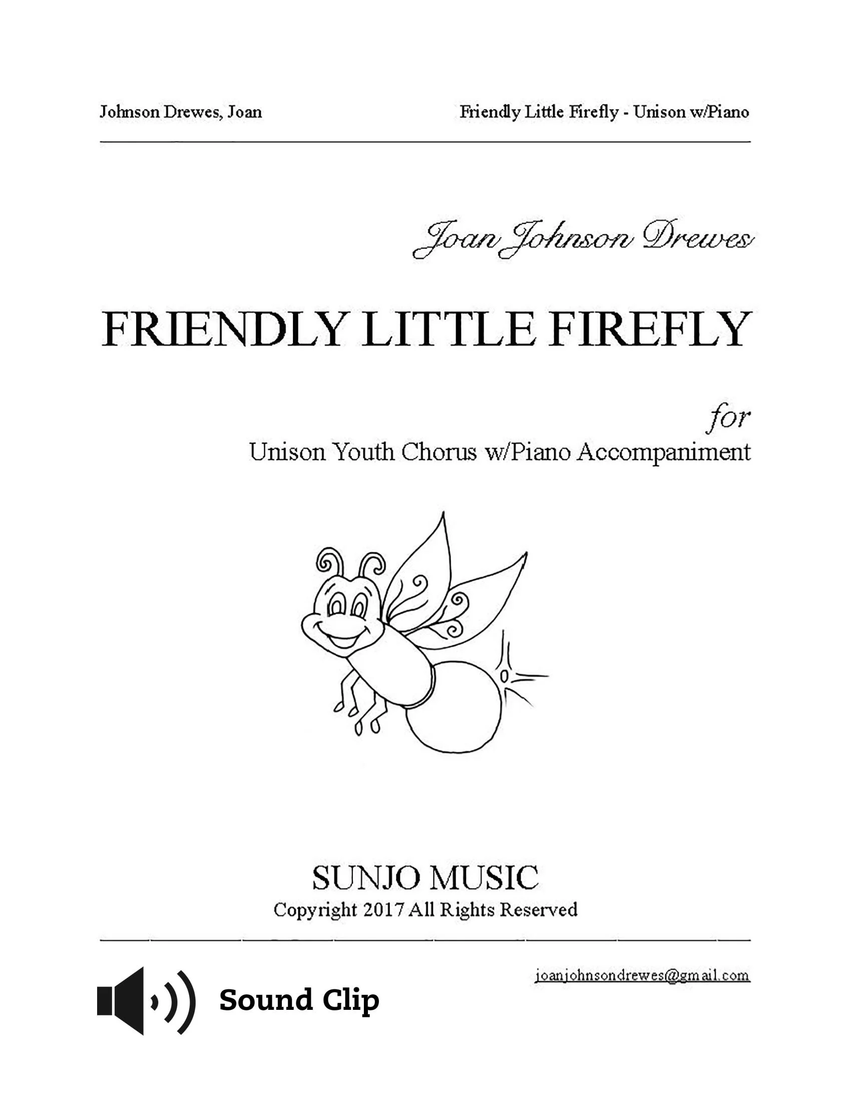 FRIENDLY LITTLE FIREFLY  - (Perusal)