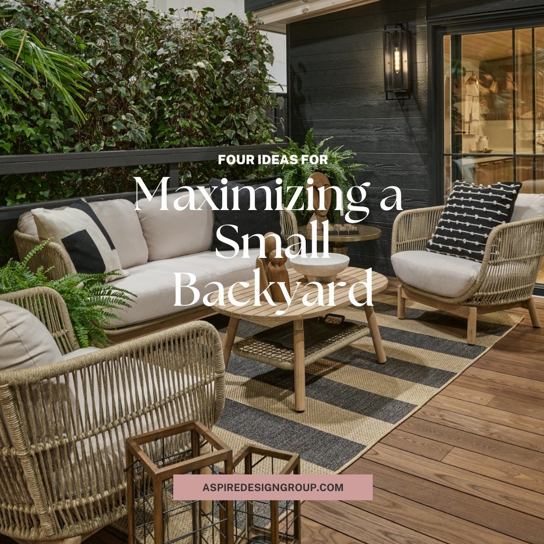 #tiptuesday 
Want some quick tips on how to maximize a small backyard?
1) Create vertical gardens 🌳
2) Select multi-functional, lightweight, and space saving furniture
3) Stick to a minimalist colour scheme to reduce visual clutter
4) Adding an outs