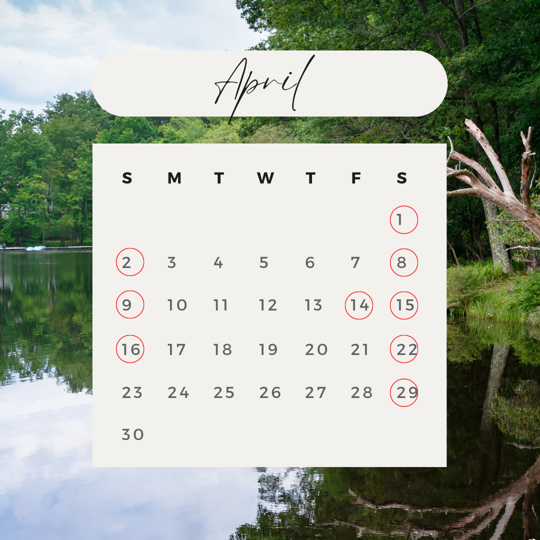April Happenings in the Pocono Mountains