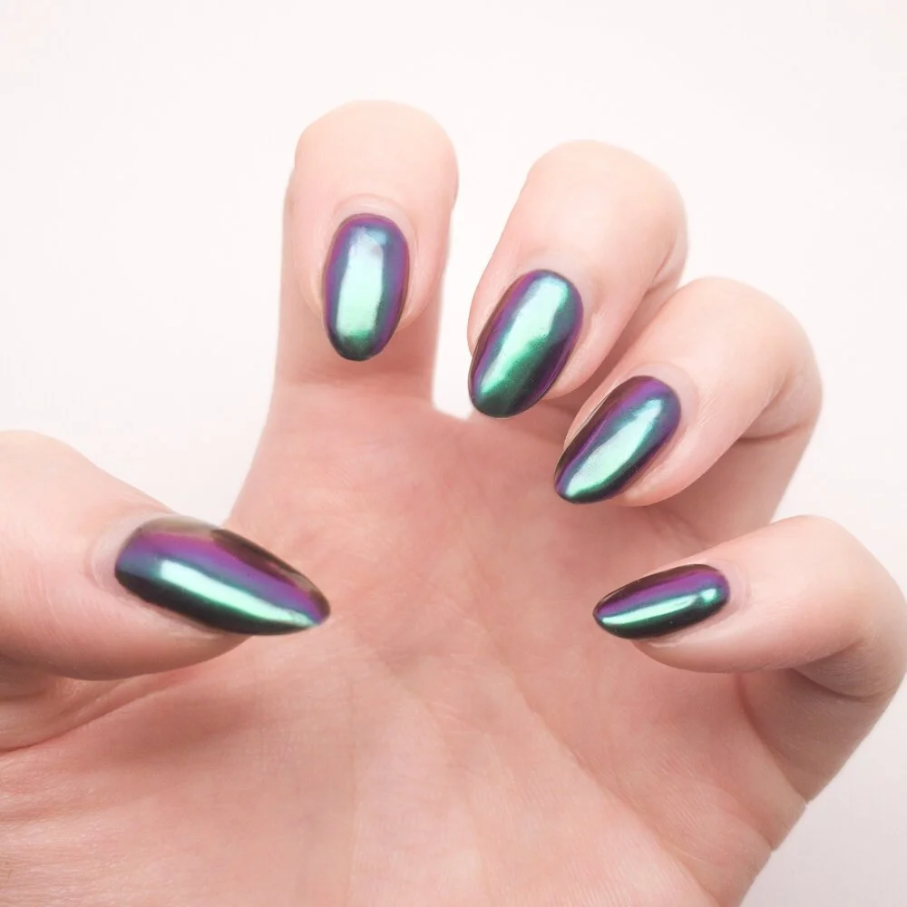 duo chrome nail powder