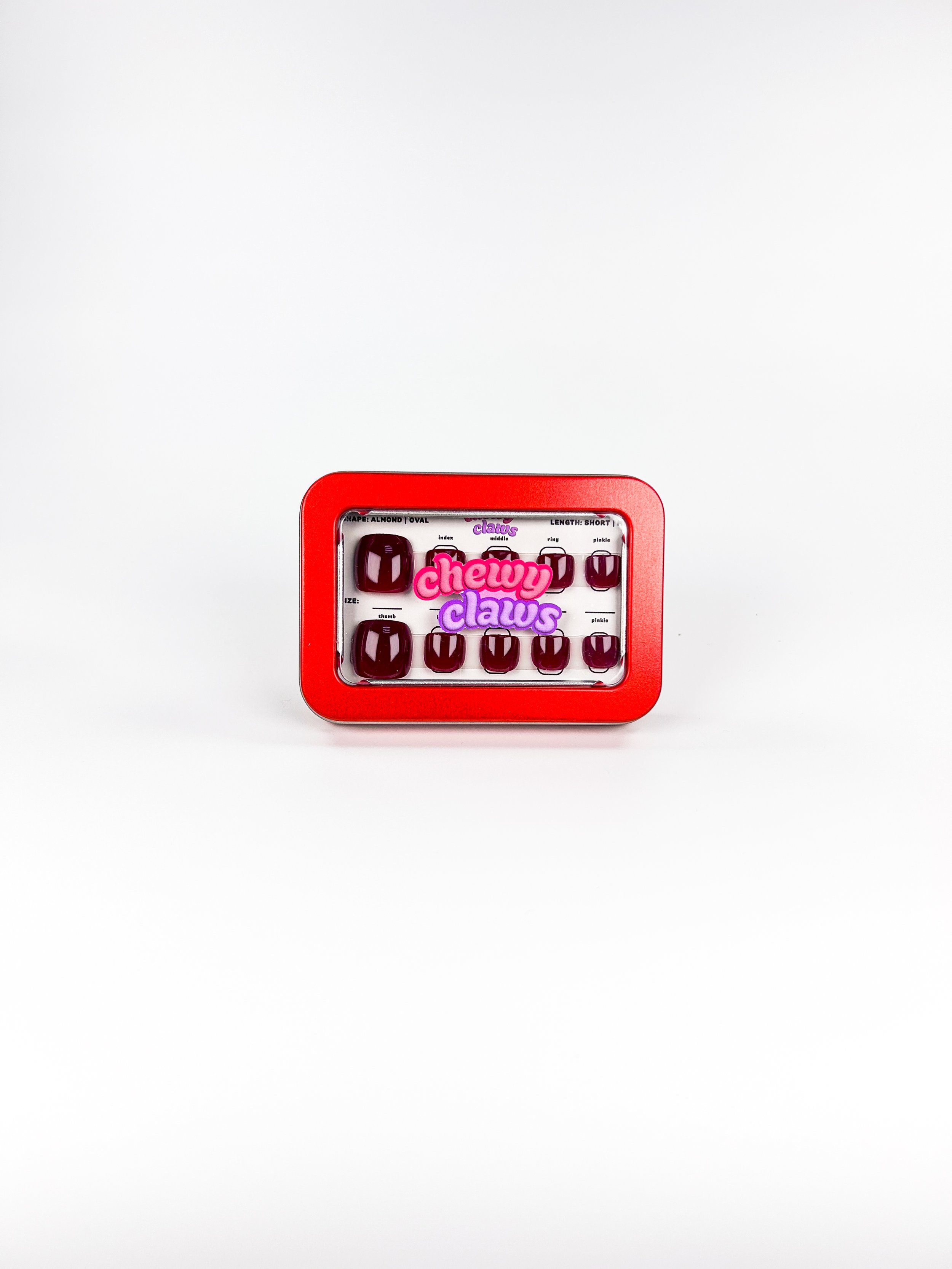 Chewy Claws Pedicure (Merlot Moment) - Individual Size
