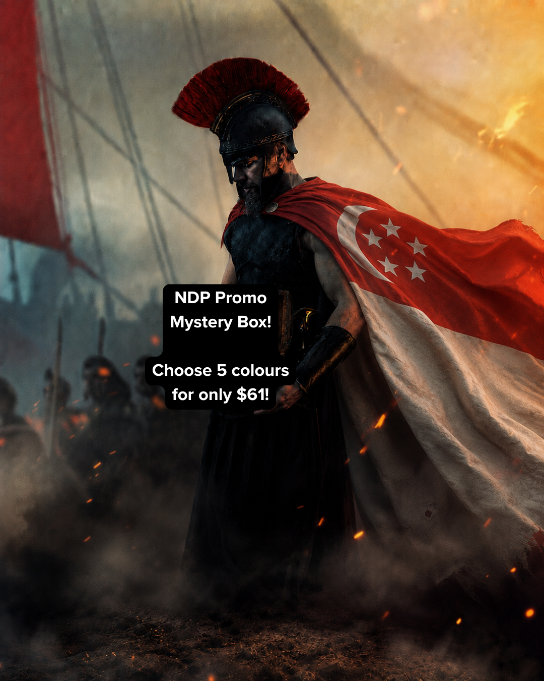 NDP61 Mystery Box: 5 Colours for $61