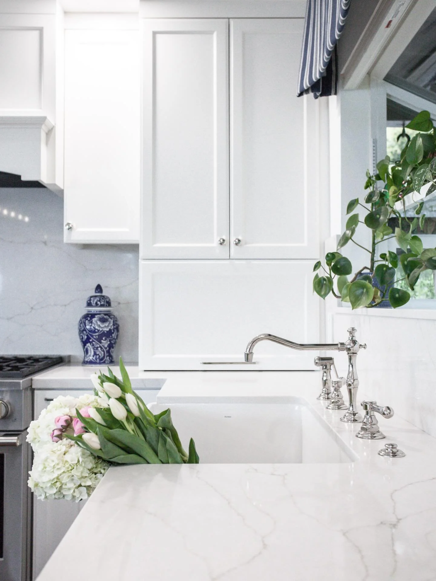 Crisp, clean, and elegant. See our Nantucket in Napa project highlighted on our website.