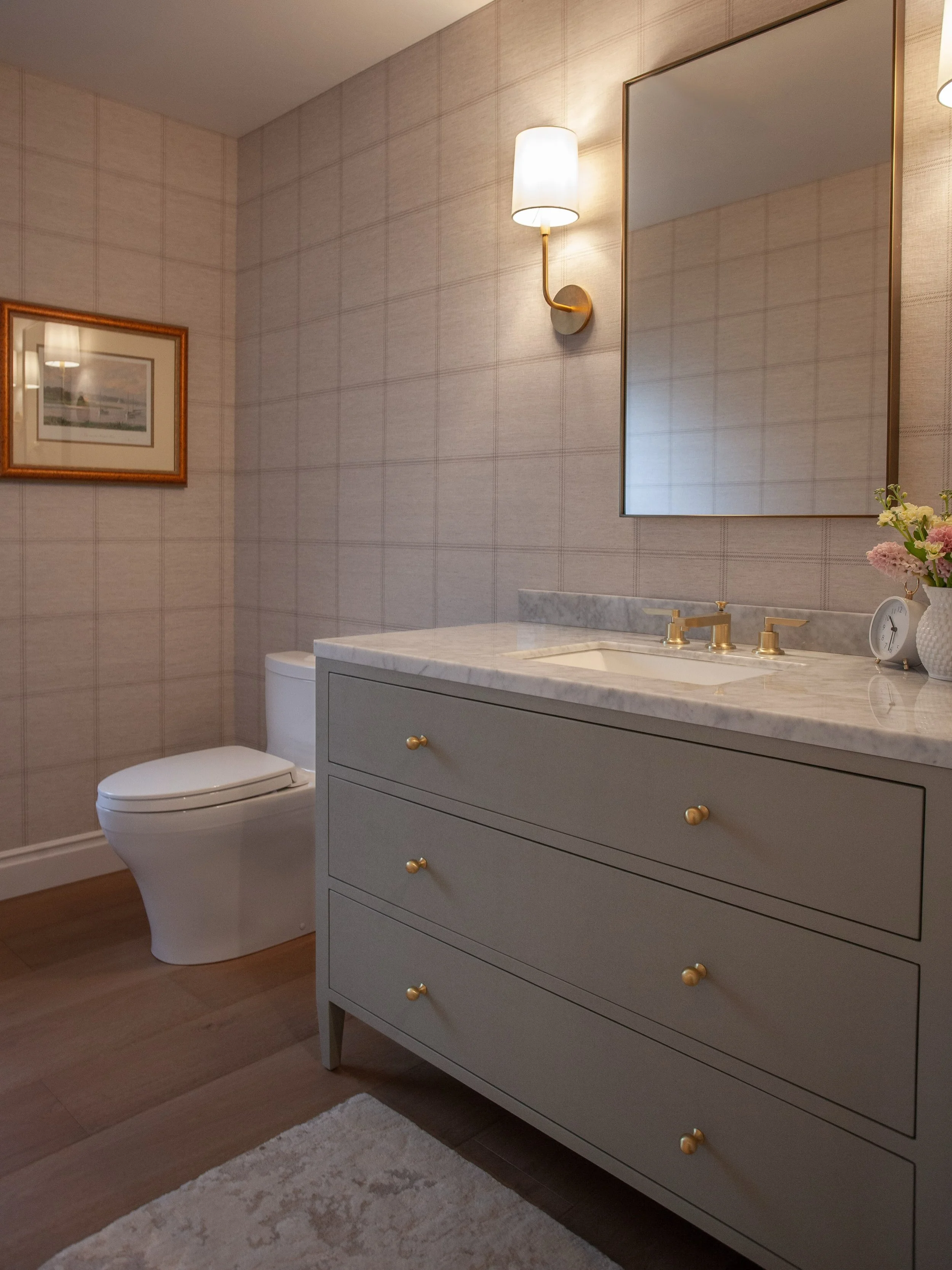 Sophisticated, timeless, beautiful. Our main buzzwords that drove this full home remodel.