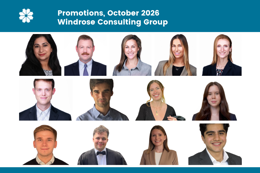 Windrose Consulting Group Promotions, October 2026