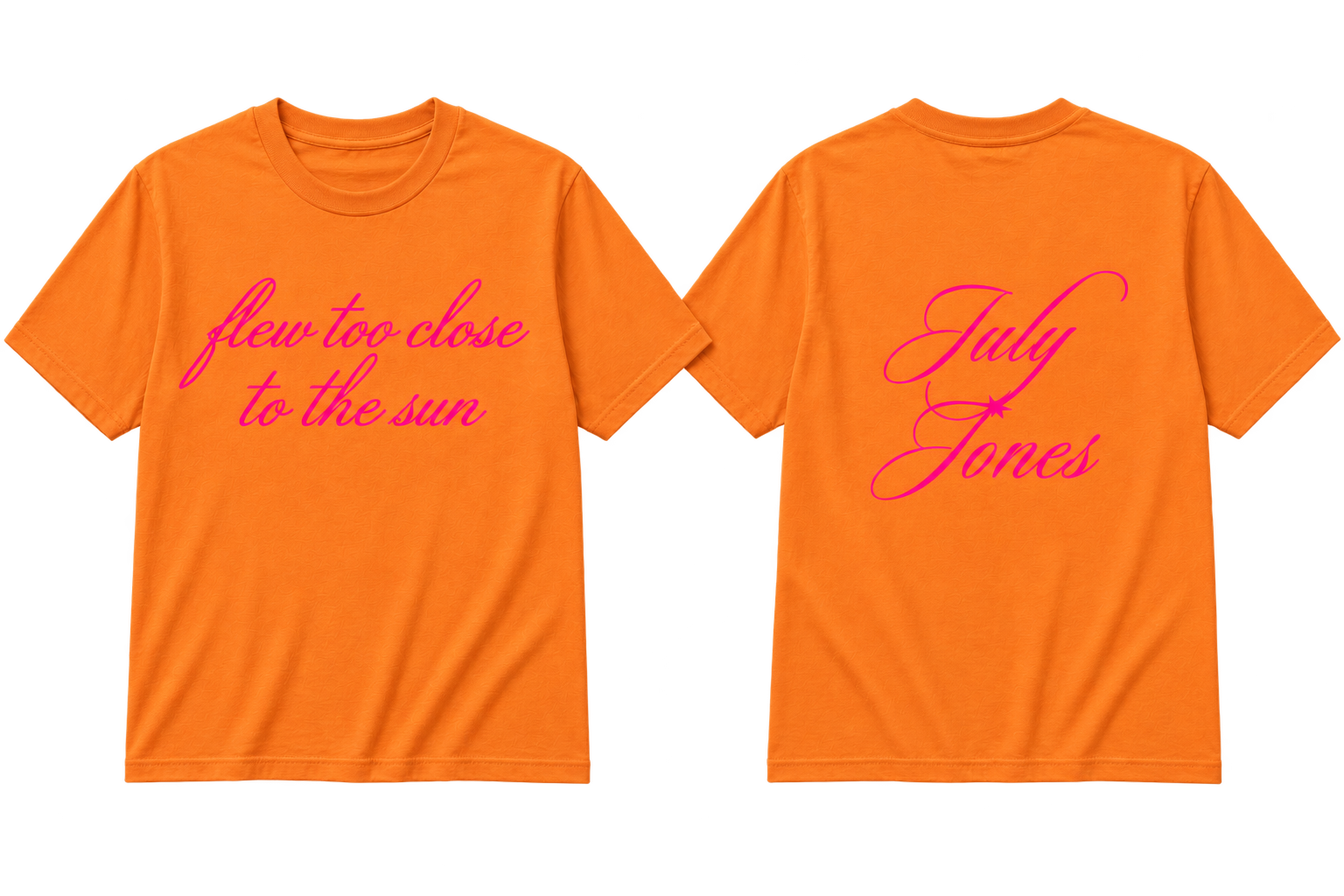 July Jones Orange T-Shirt