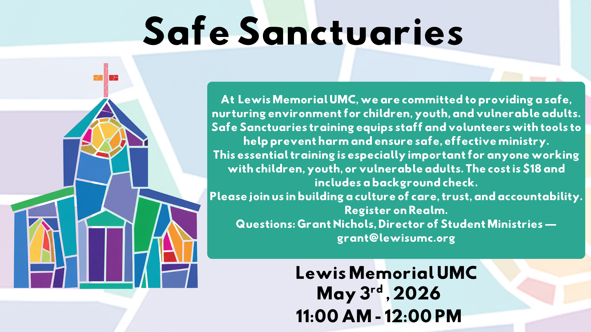 Safe Sanctuary Training
