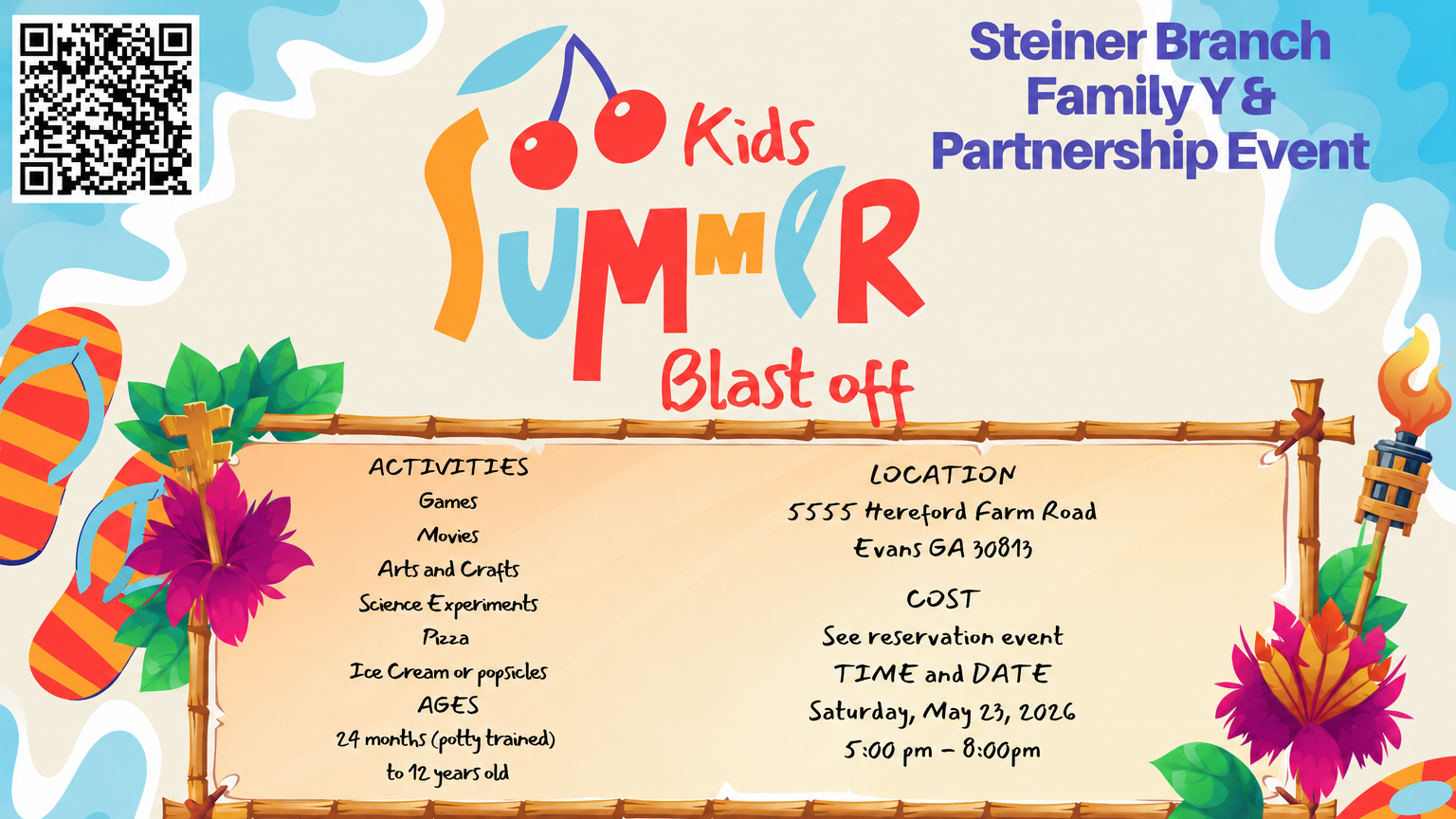 Parents Night out :Summer Blast Off !