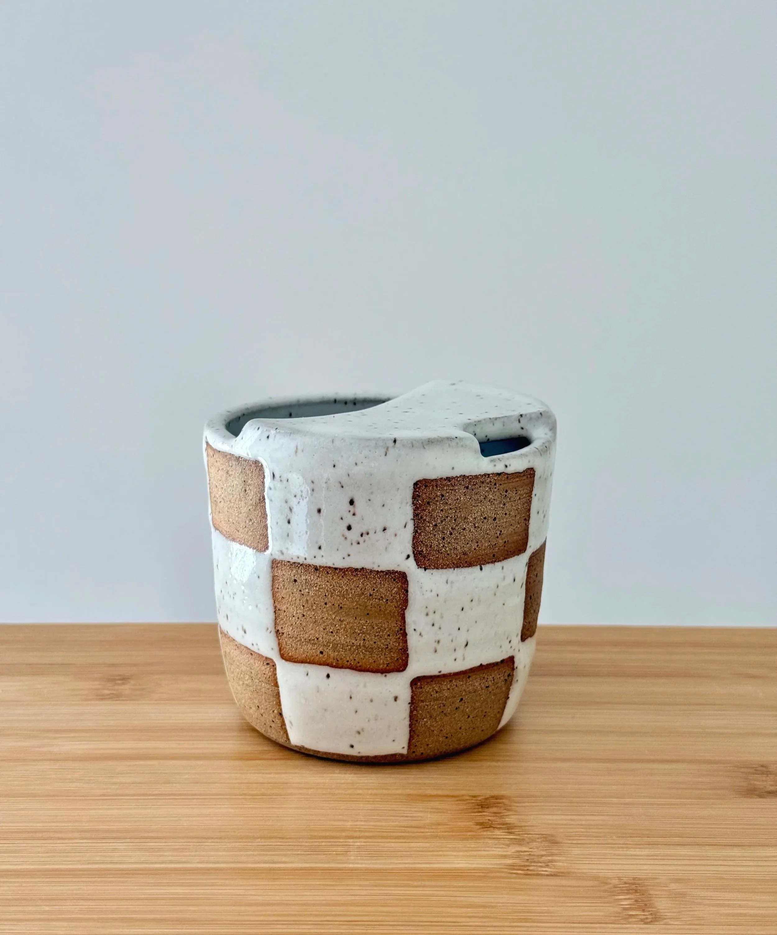 Chunky Checker Travel Cup