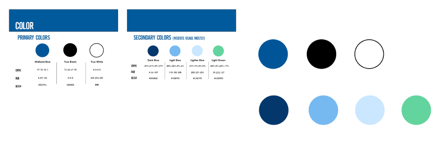 Midland Brand Colors