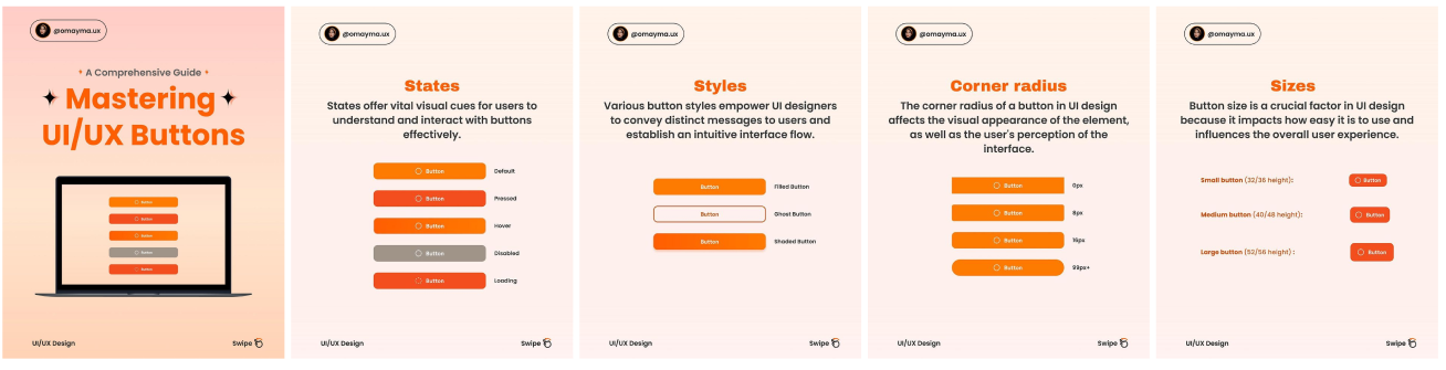 UI/UX Buttons Guide