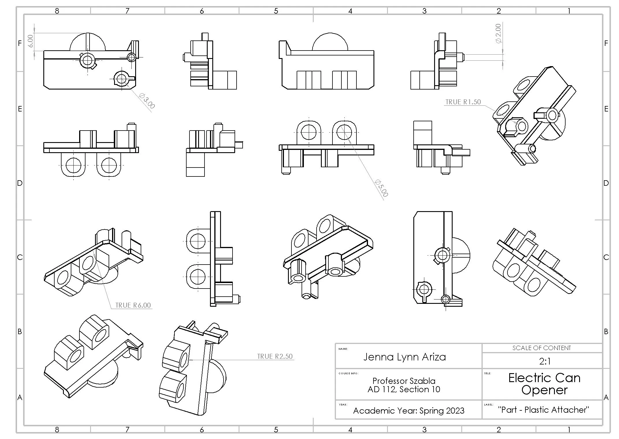 Part — Plastic Attacher