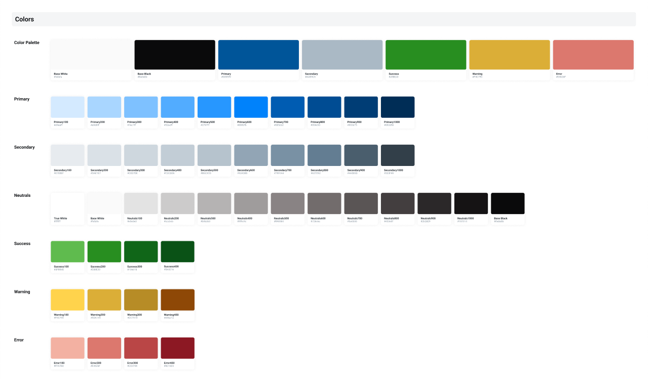 Semantic Colors