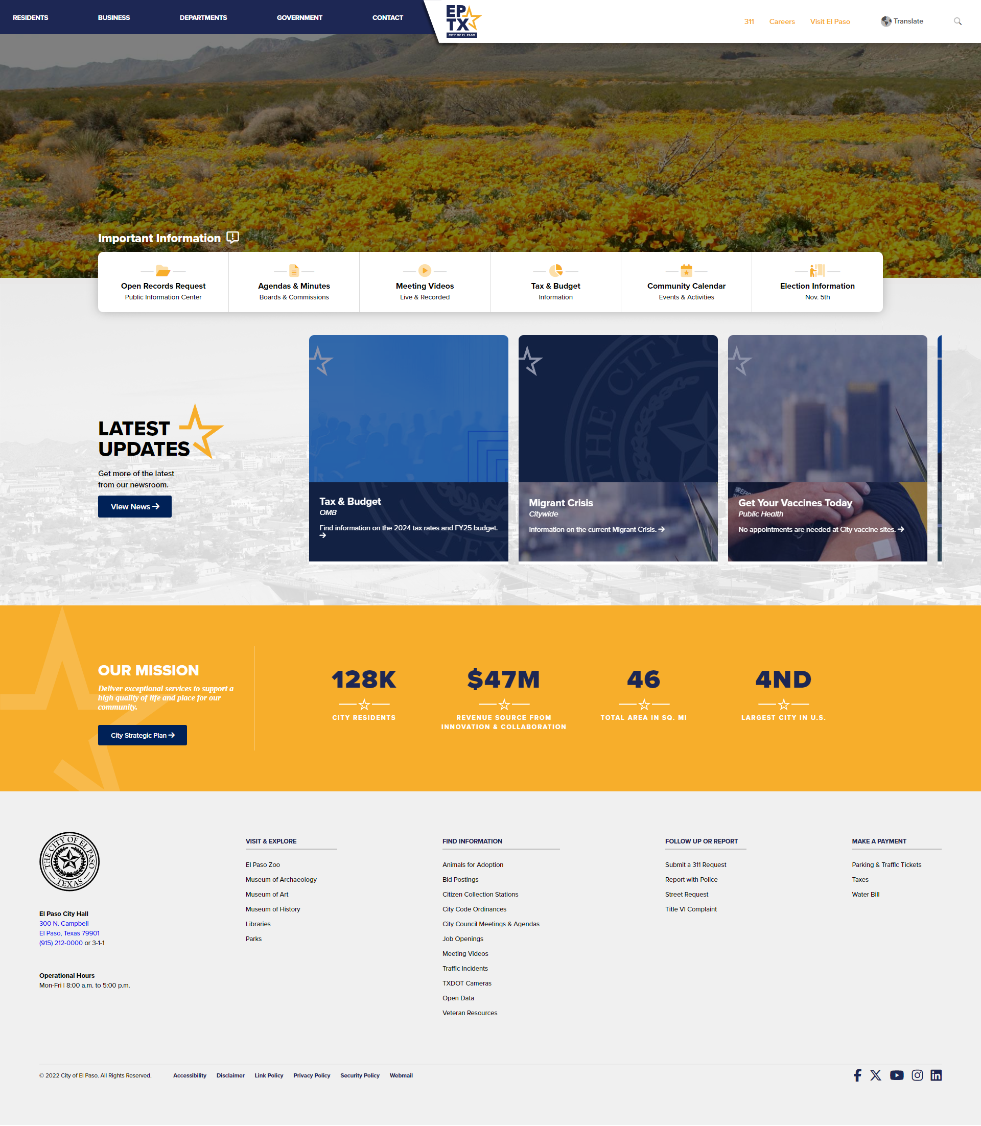 Homepage