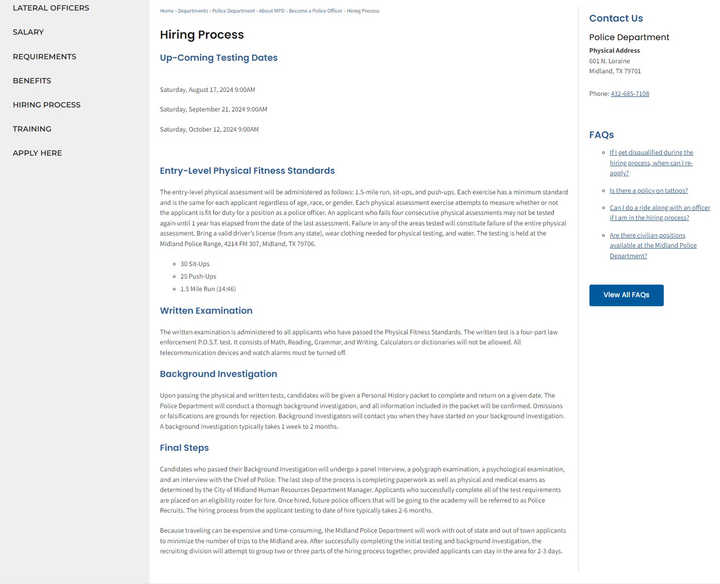 Hiring Process (Original)