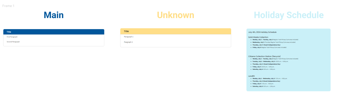 Current Info Tips