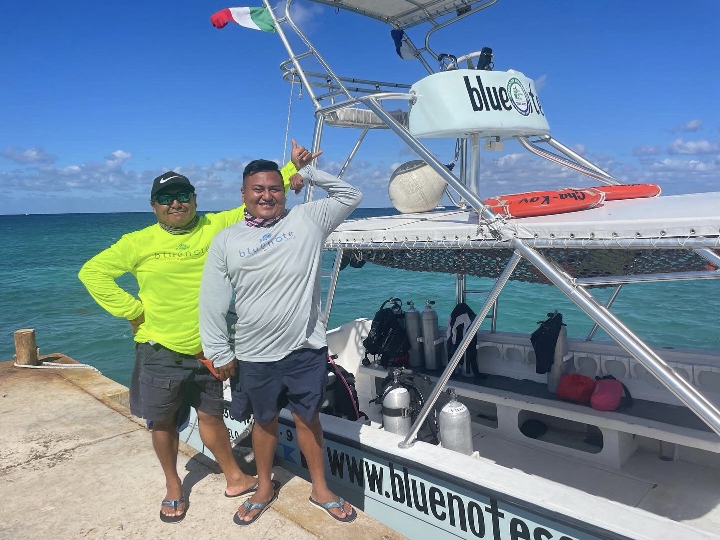 2-Tank Boat Dive Trips in Cozumel | Blue Note Scuba