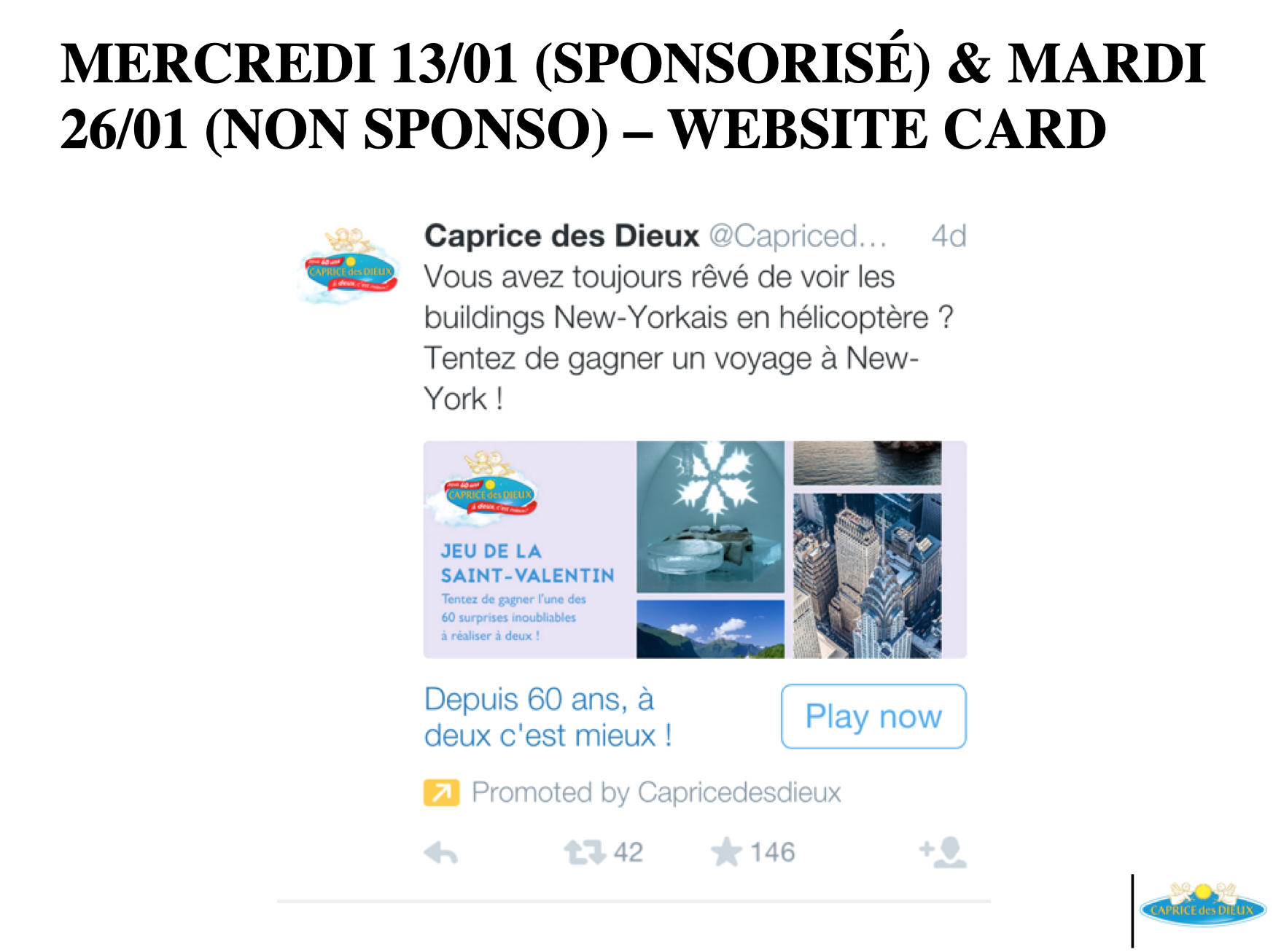 I wrote copy linked to the anniversary contest for Twitter's posts.