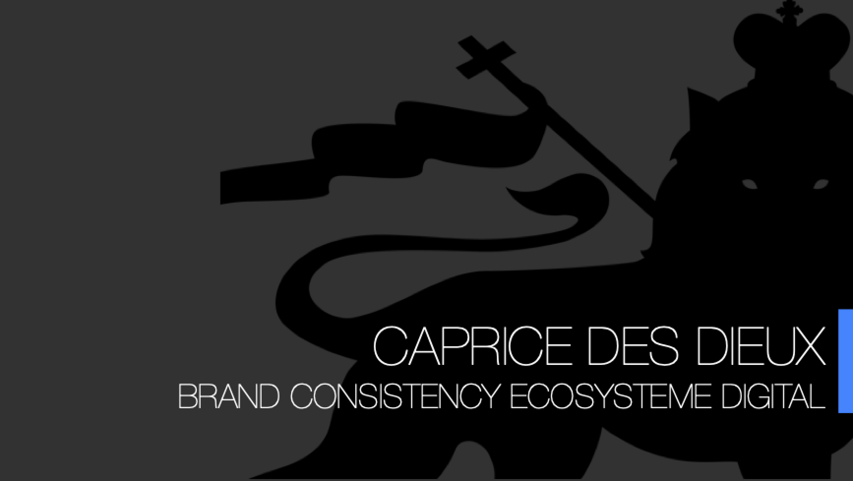 I defined and followed a digital brand consistency.