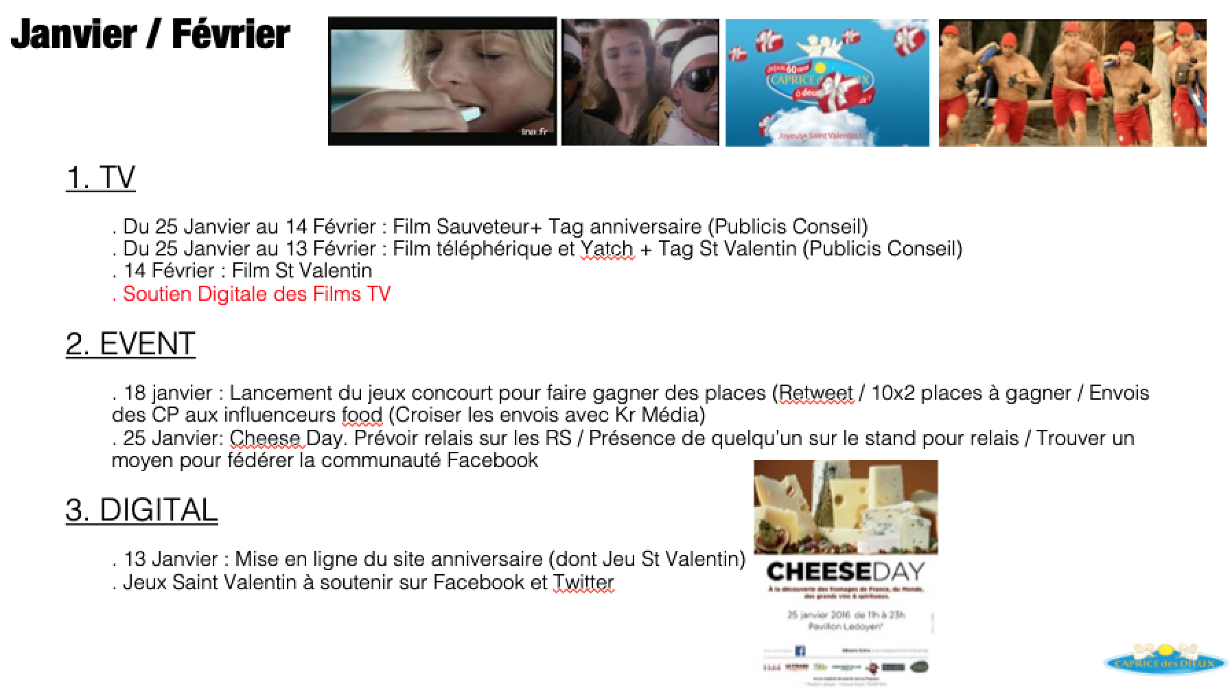 I consistently delivered the key messages on social media. While the members of my team worked on the TV, event and digital part. 