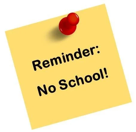 No School - Labor Day
