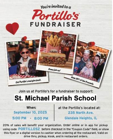 Portillo's Fundraiser - SMPO Restaurant Night