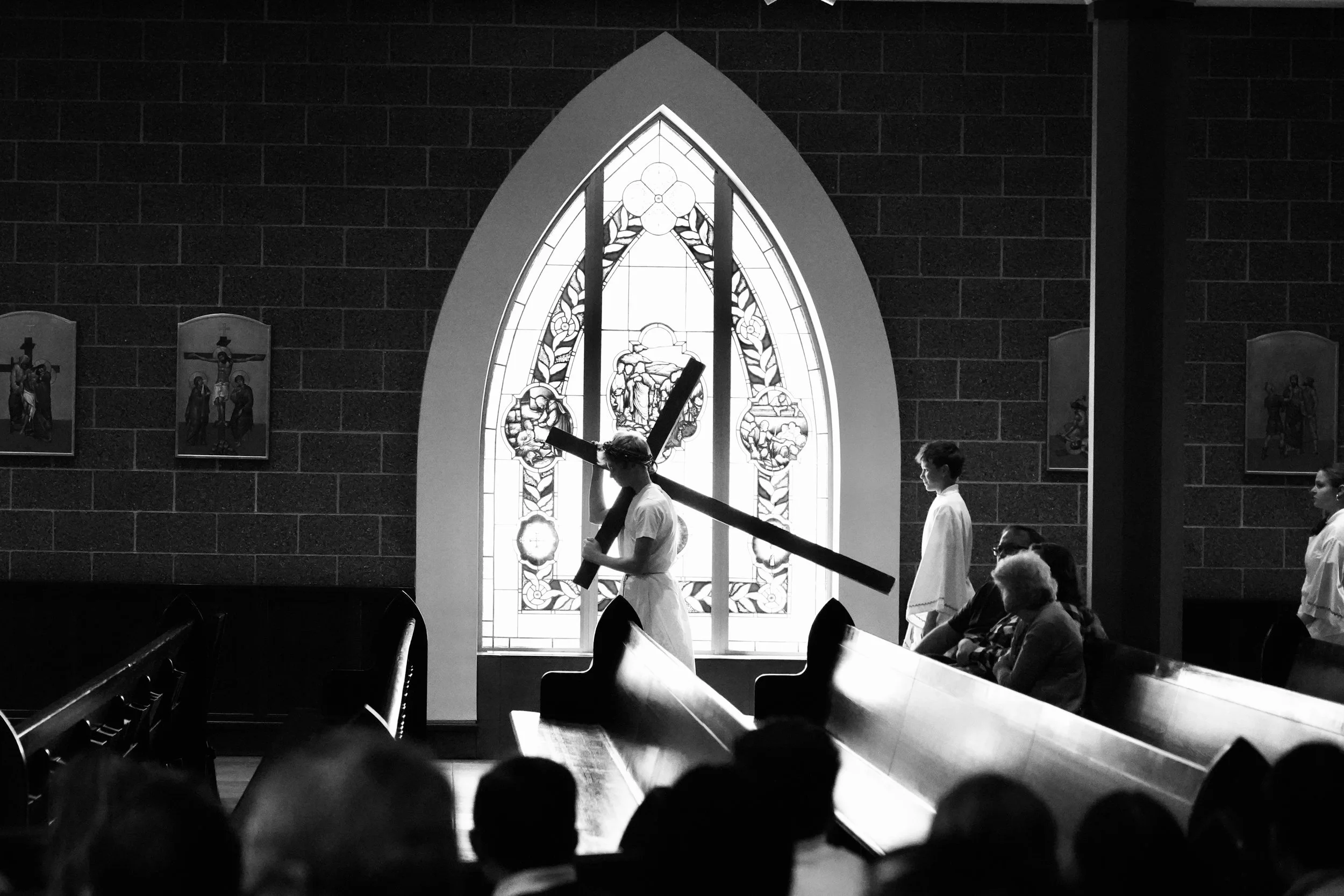 Living Stations of the Cross (presented by 7th grade)