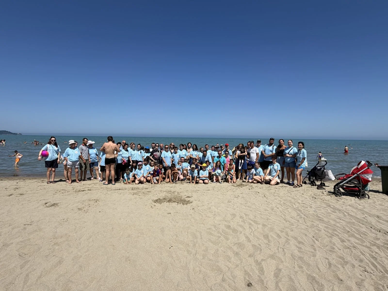 The wider Tek Ura family gathered for summer camp in Albania