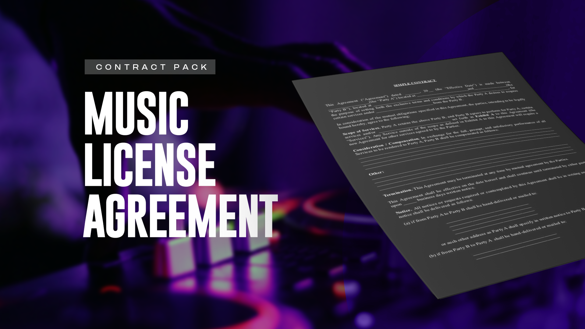 Music License Agreement