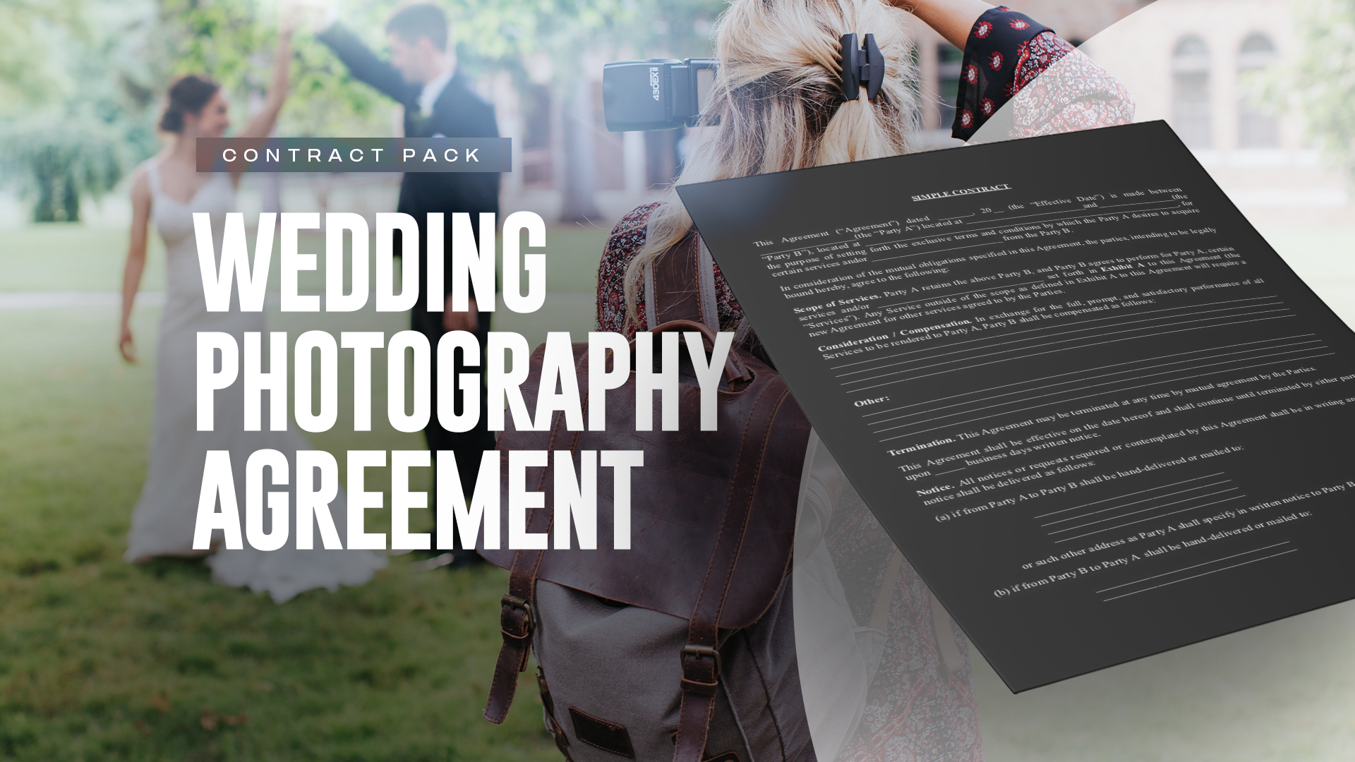 Wedding Photography Agreement