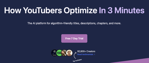 YOUTUBE VIDEO OPTIMIZATION
