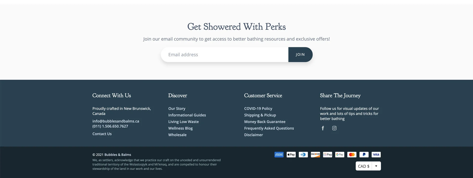 Bubbles and Balms About Us Page Copy