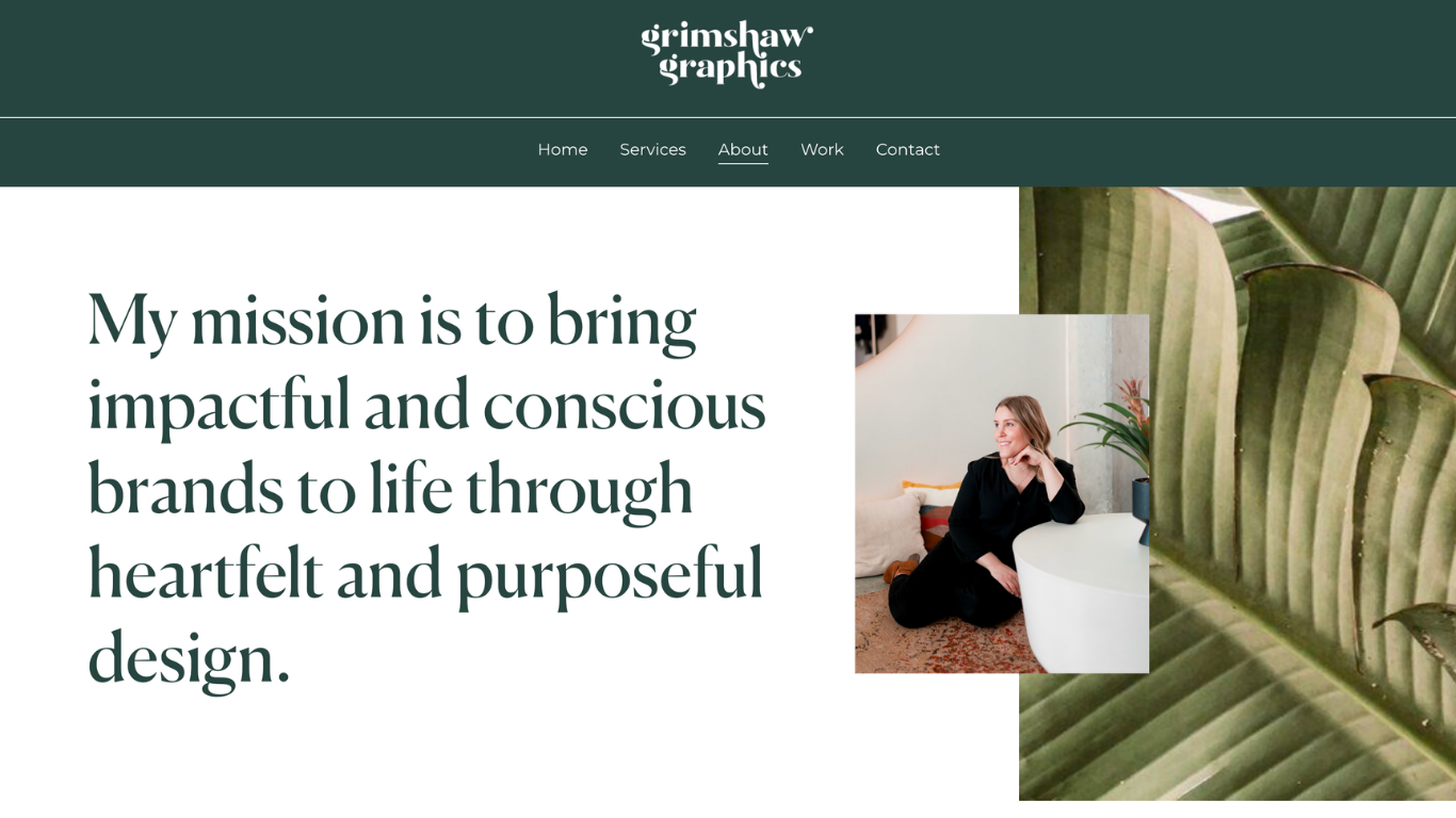 Grimshaw Graphics About Page