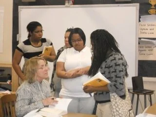 Thurgood Marshall Academy students