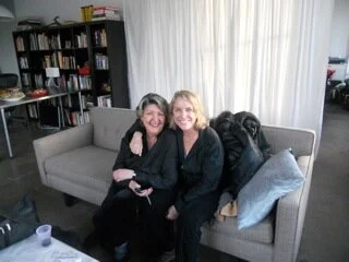 With poet Chocolate Waters, NYC